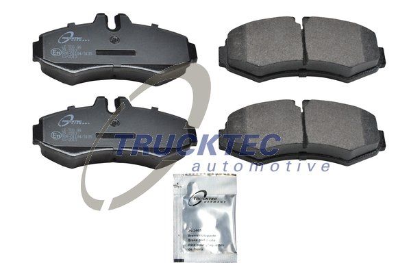 TRUCKTEC AUTOMOTIVE Комплект тормозных колодок, дисковый тормоз 02.35.117